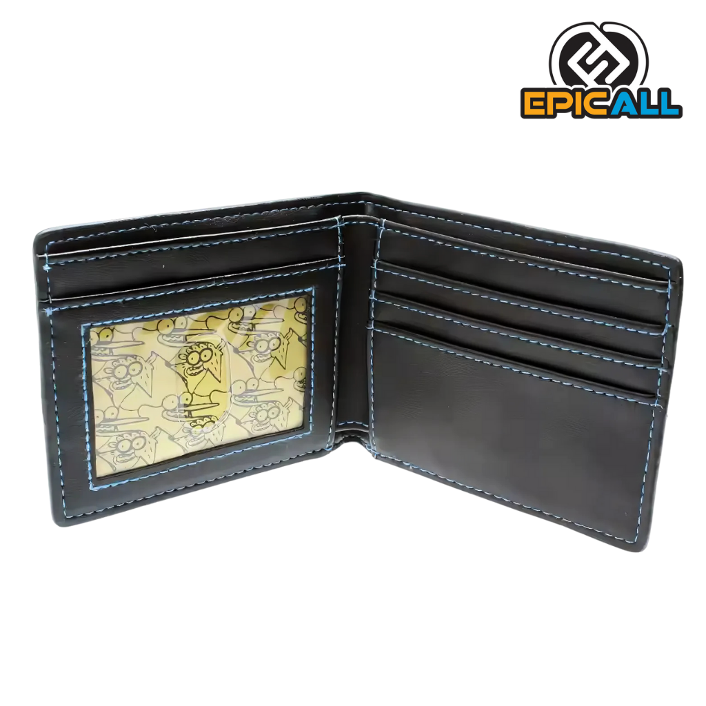 Foto de la billetera abierta