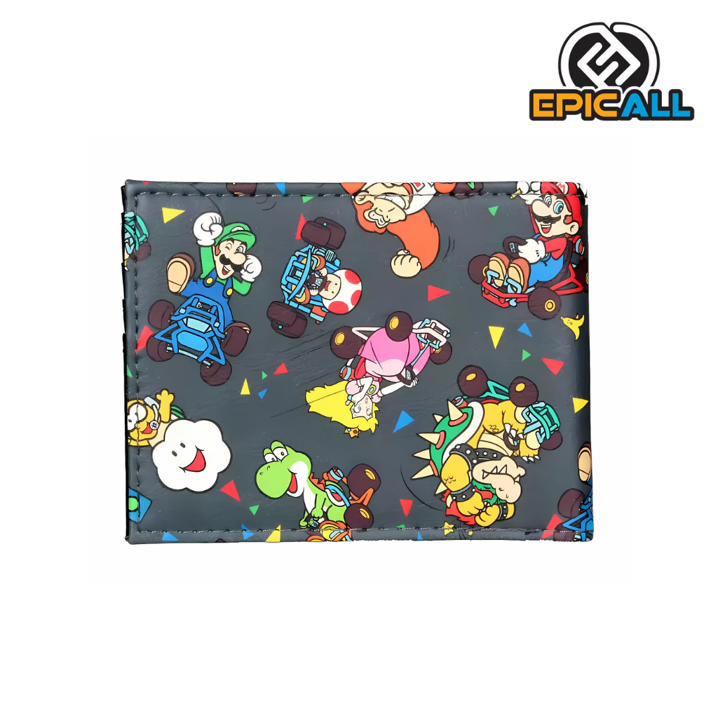 Foto del diseño de la parte trasera la billetera.