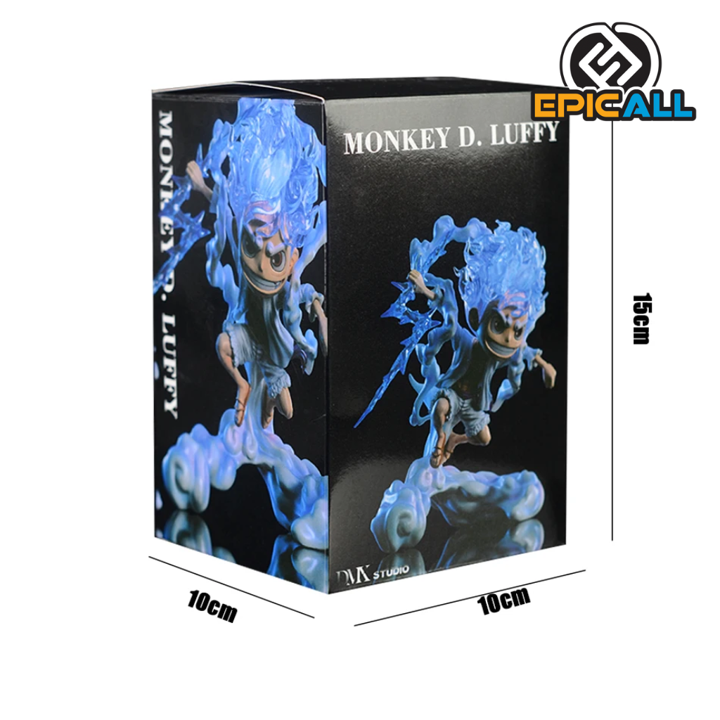 Estatua De Luffy Gear Five 15cm - One Piece