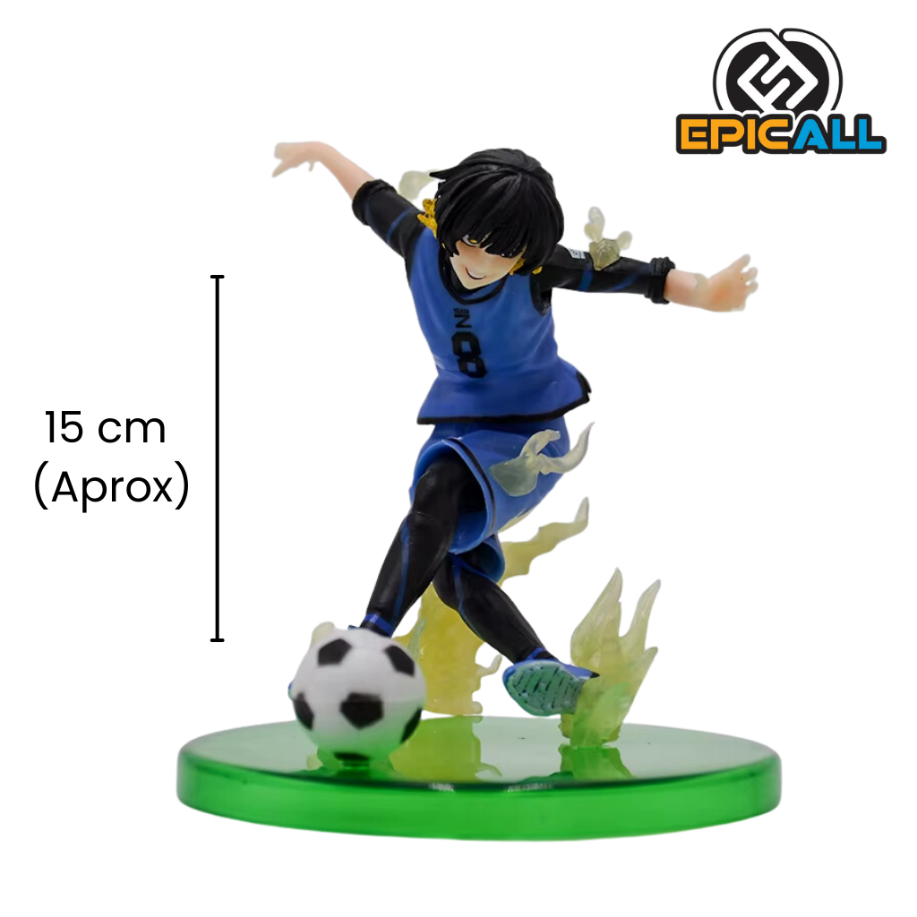 Figura Estatua Bachira Meguru BLUE LOCK - 14 cm
