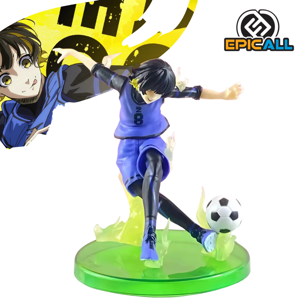 Figura Estatua Bachira Meguru BLUE LOCK - 14 cm