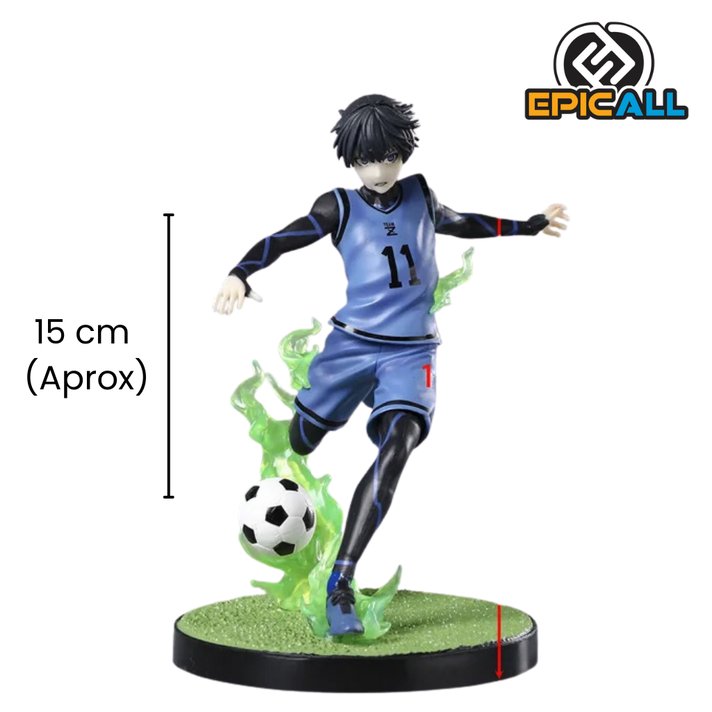 Figura Estatua Isagi Yoichi BLUE LOCK - 14 cm