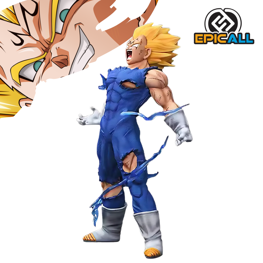 Figura Estatua Majin Vegeta 28cm - Dragon Ball
