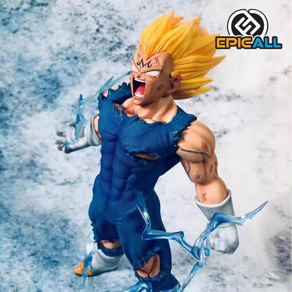 Figura Estatua Majin Vegeta 28cm - Dragon Ball