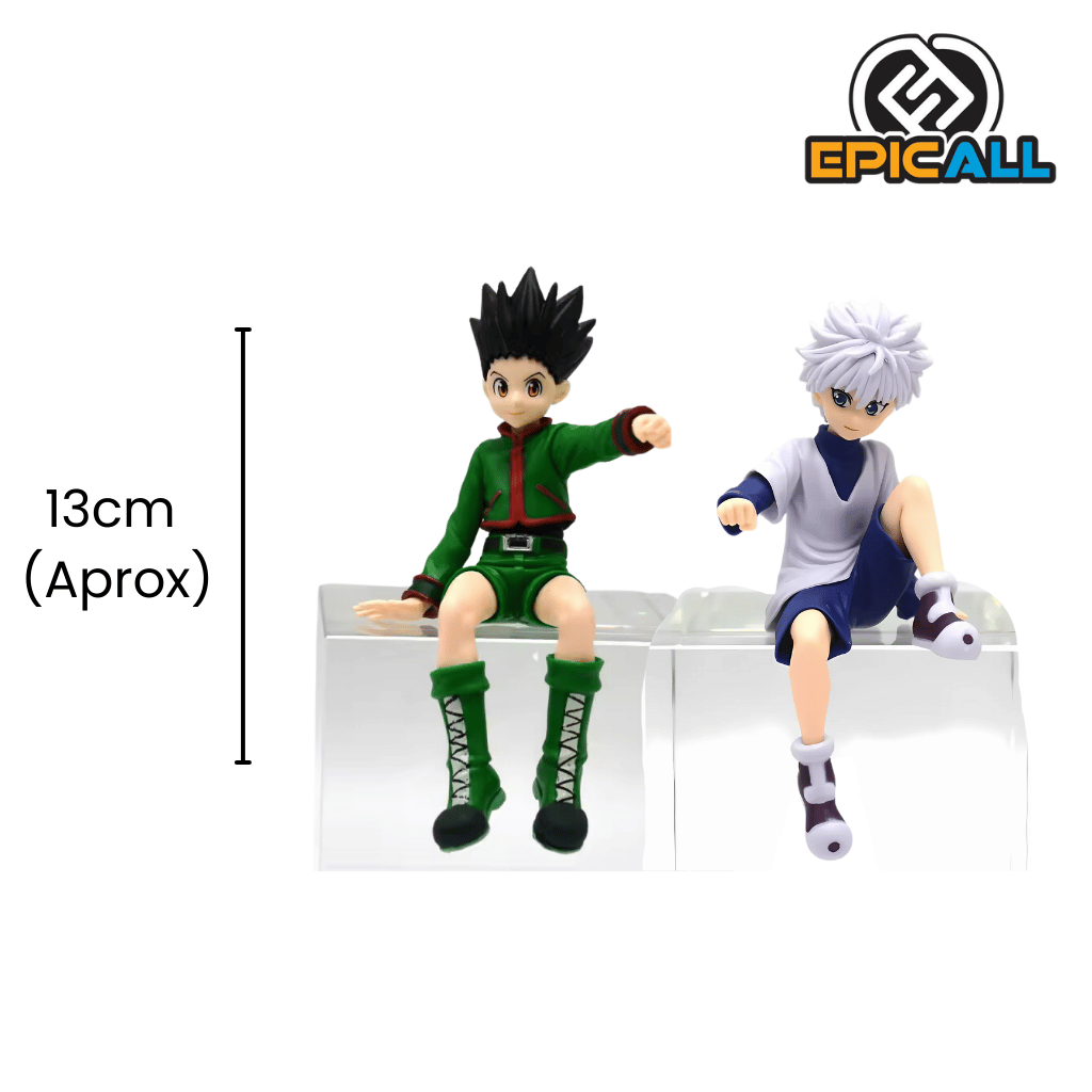 Medidas de las figuras, miden 13cm de alto aproximadamente cada una.