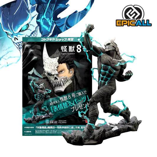 Vista frontal Figura Kaiju N8