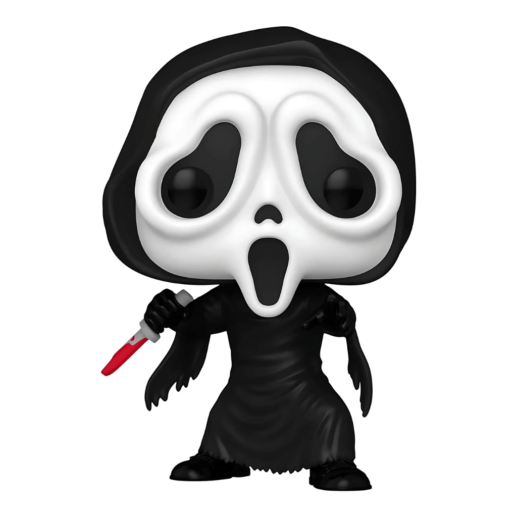 Funko Pop! Movies Ghost Face #1607 - Scream, fondo blanco.