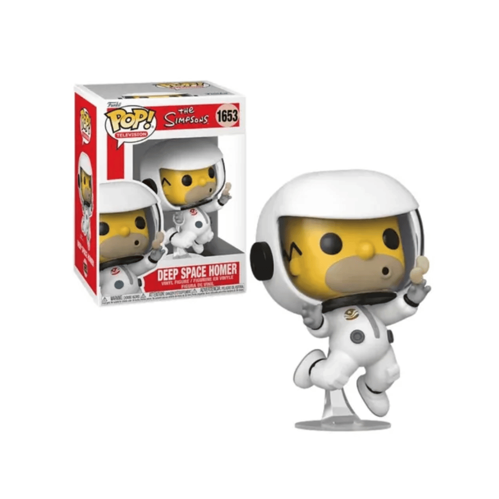 Funko Pop! Television Deep Space Homer #1653 - The Simpsons con fondo blanco