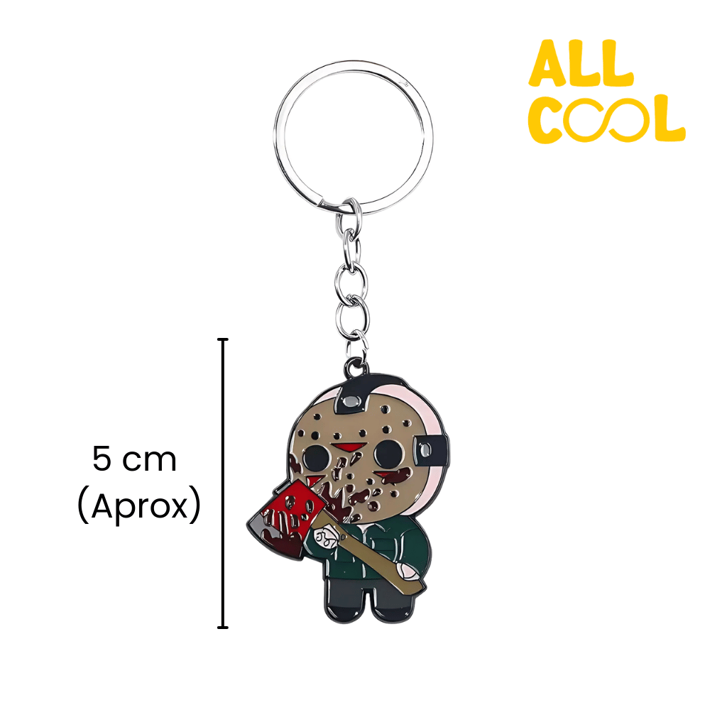 Llavero de Acero Diseño de Terror - Jason Voorhees