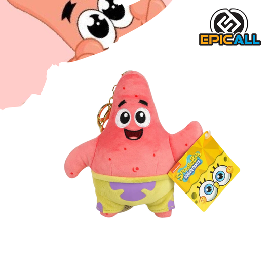 Llavero Peluche Patricio Estrella 15cm - Bob Esponja (V2)