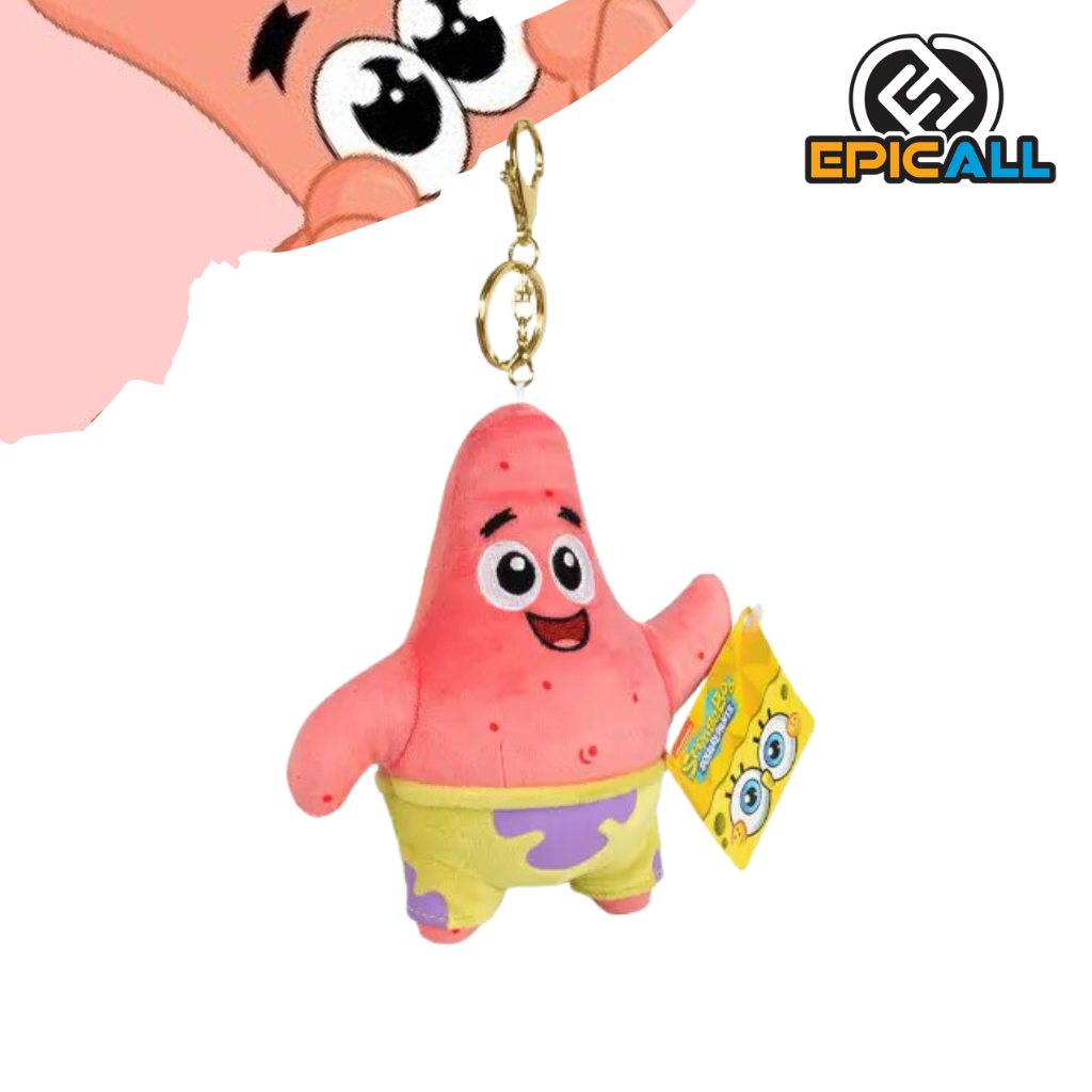 Llavero Peluche Patricio Estrella 15cm - Bob Esponja (V2)