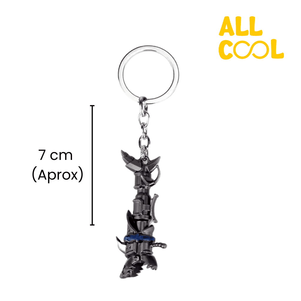Medidas del llavero, 7cm de largo