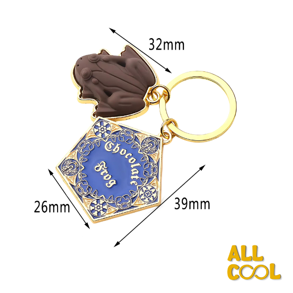 Llavero Rana de Chocolate Harry Potter - Accesorio de la Saga Mágica