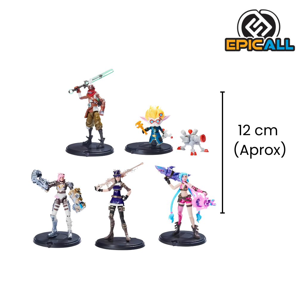 Figuras articuladas de aproximadamente 12 cm