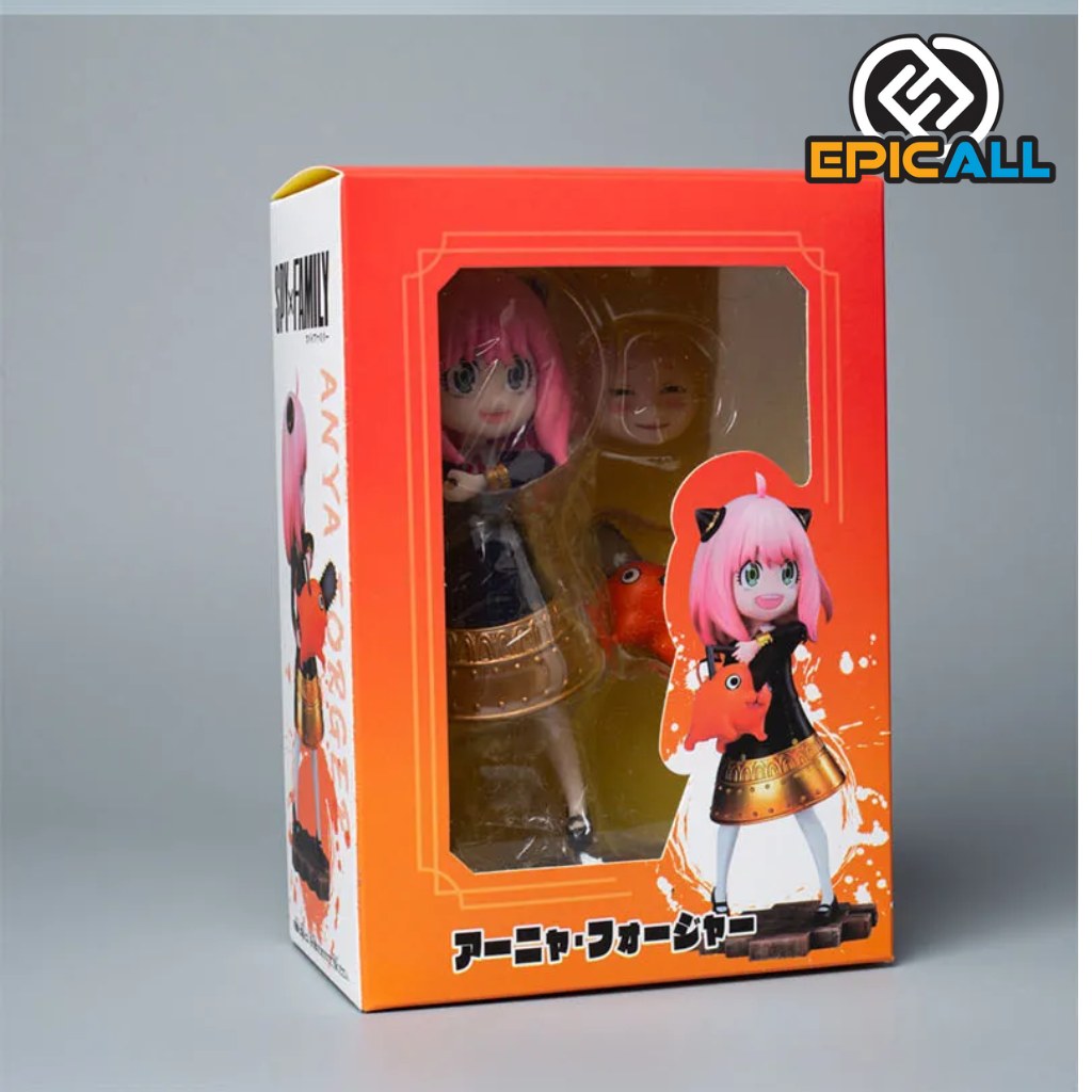Figura Anya W/ Pochita de 17cm - Spy x Family