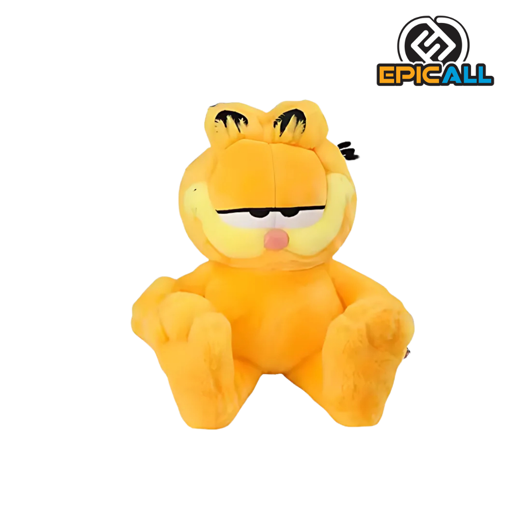 Peluche de garfield sentado