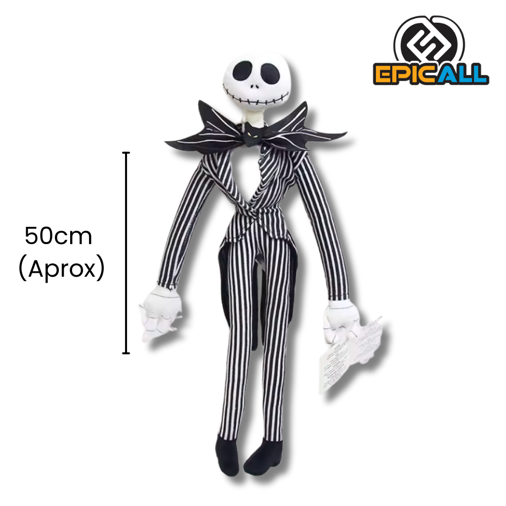 Peluche Jack Skellington 50cm - Nightmare Before Christmas