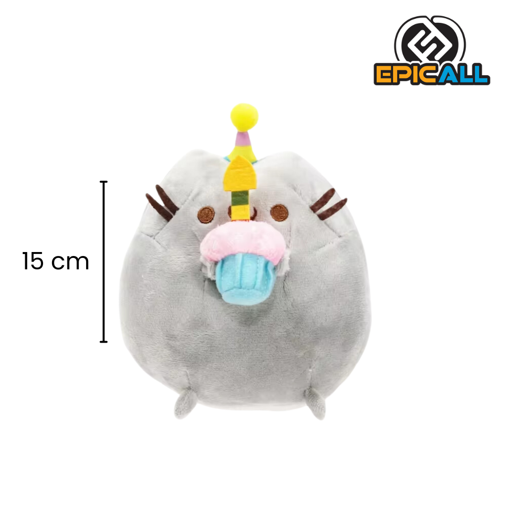 Medidas del peluche, 15cm de alto