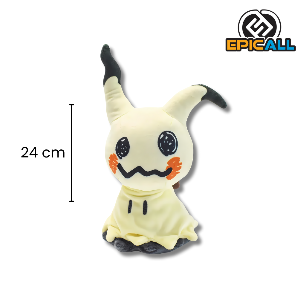 Medidas del peluche, 24cm de alto