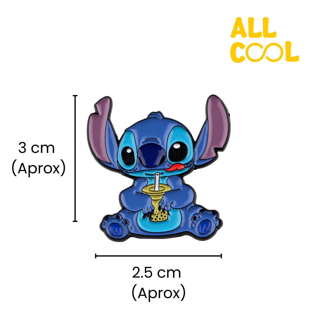 Medidas del pin metalico, 3cm de alto por 2.5cm de ancho