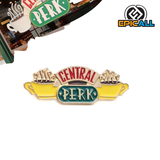 Pin Metalico Logo Central Perk - Friends #129