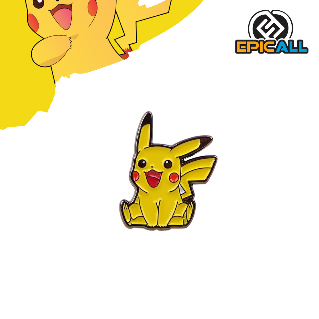 Pin Metalico Pikachu Sentado - Pokemon #87