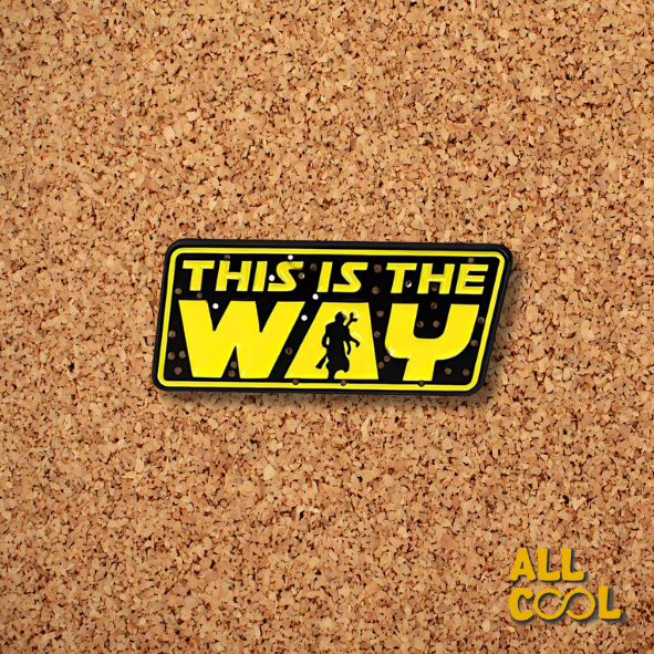 Pin Metálico "This Is The Way" Mandalorian - Star Wars #226