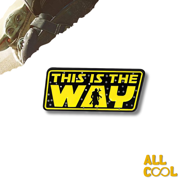Pin Metálico "This Is The Way" Mandalorian - Star Wars #226