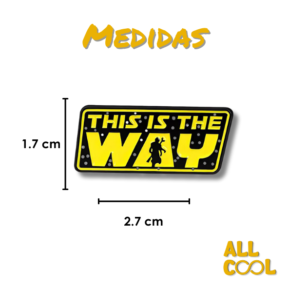 Pin Metálico "This Is The Way" Mandalorian - Star Wars #226