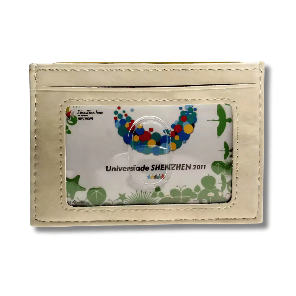 Billetera y Porta Tarjetas Delgado - Harry Potter - Carta De Hogwarts, parte trasera con bolsillo para fotografia