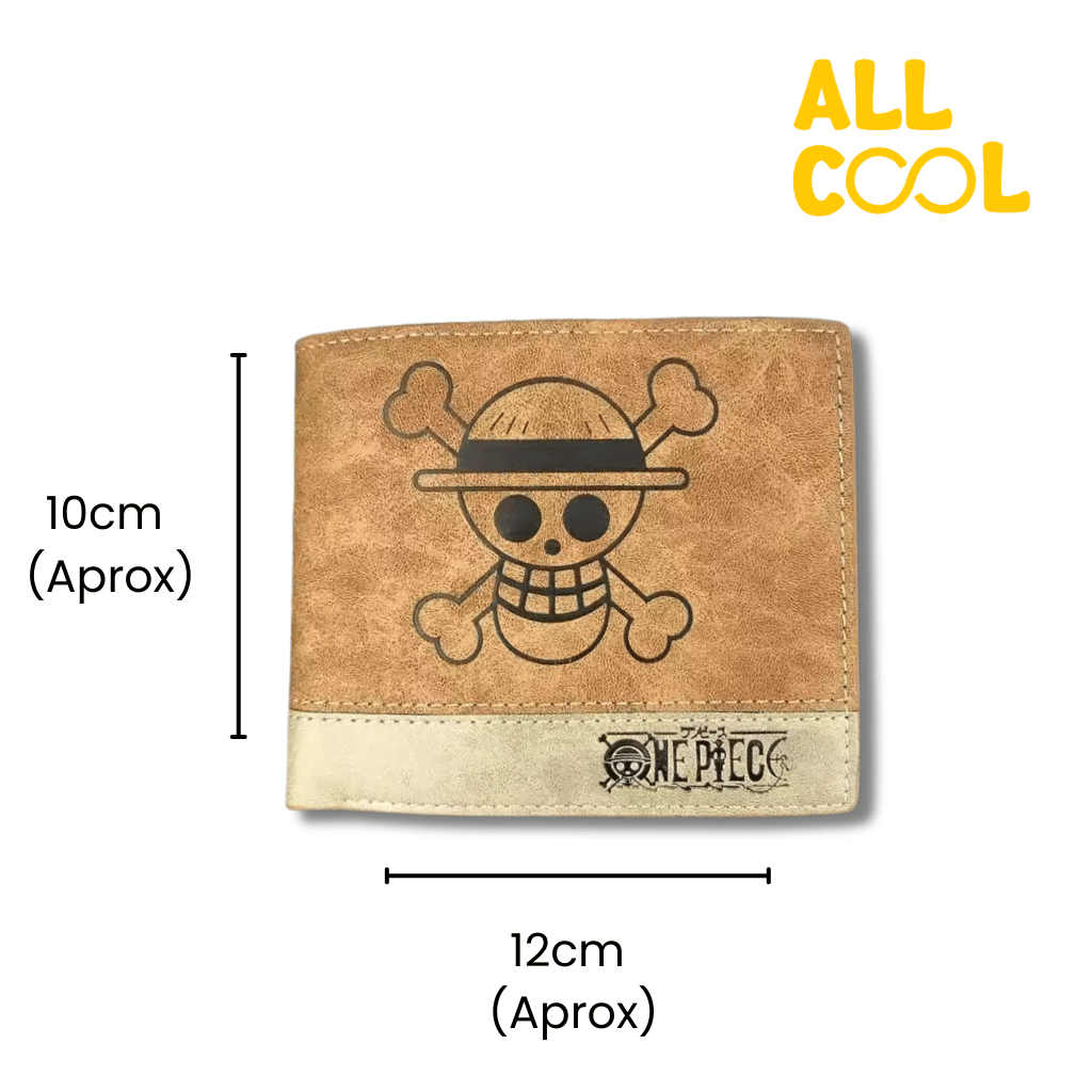 Billetera de Semi-Cuero Tripulación Sombreros de Paja - One Piece #92