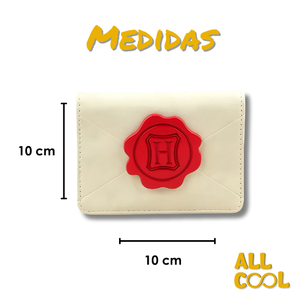 Medidas del tarjetero, 10cm por 10cm