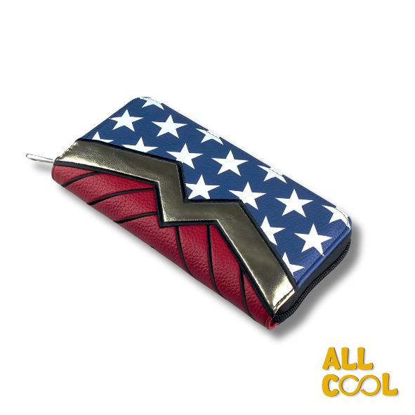 Billetera Wonder Woman para Mujer - Accesorio DC Comics