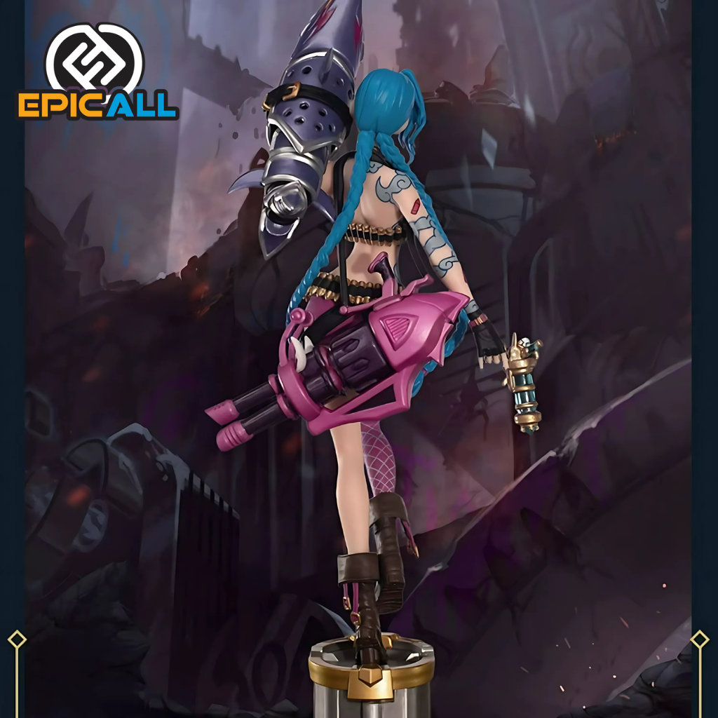 Foto de la parte trasera de Jinx