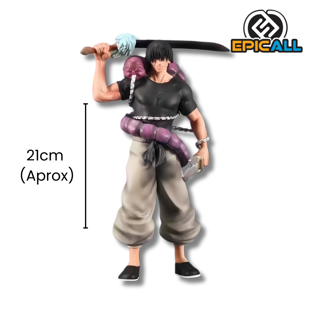 Medidas de la figura, 21cm de alto.