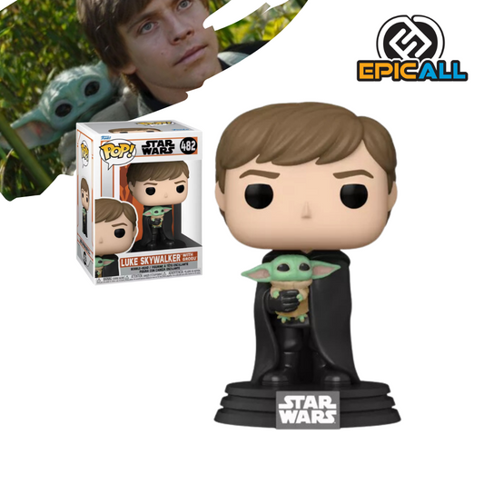 Foto de Funko Pop! Star Wars - Luke w/Grogu #482