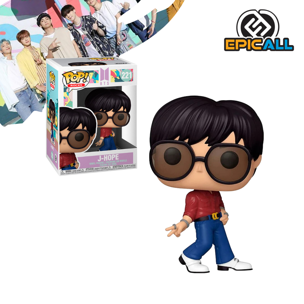 Foto de la figura Funko Pop de tamaño regular de J-Hope BTS Dinamyte #221 a la venta