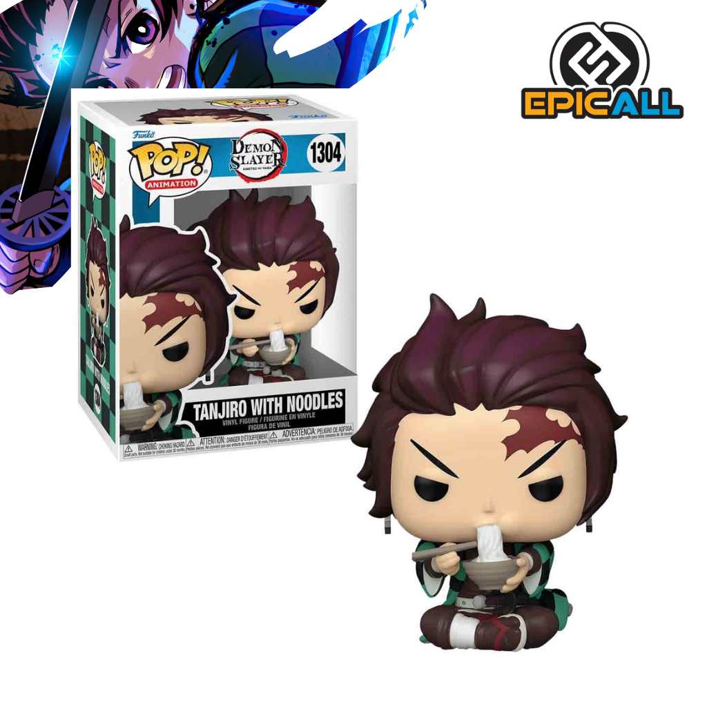 Foto de Funko Pop! Demon Slayer - Tanjiro W/ Noodles #1304