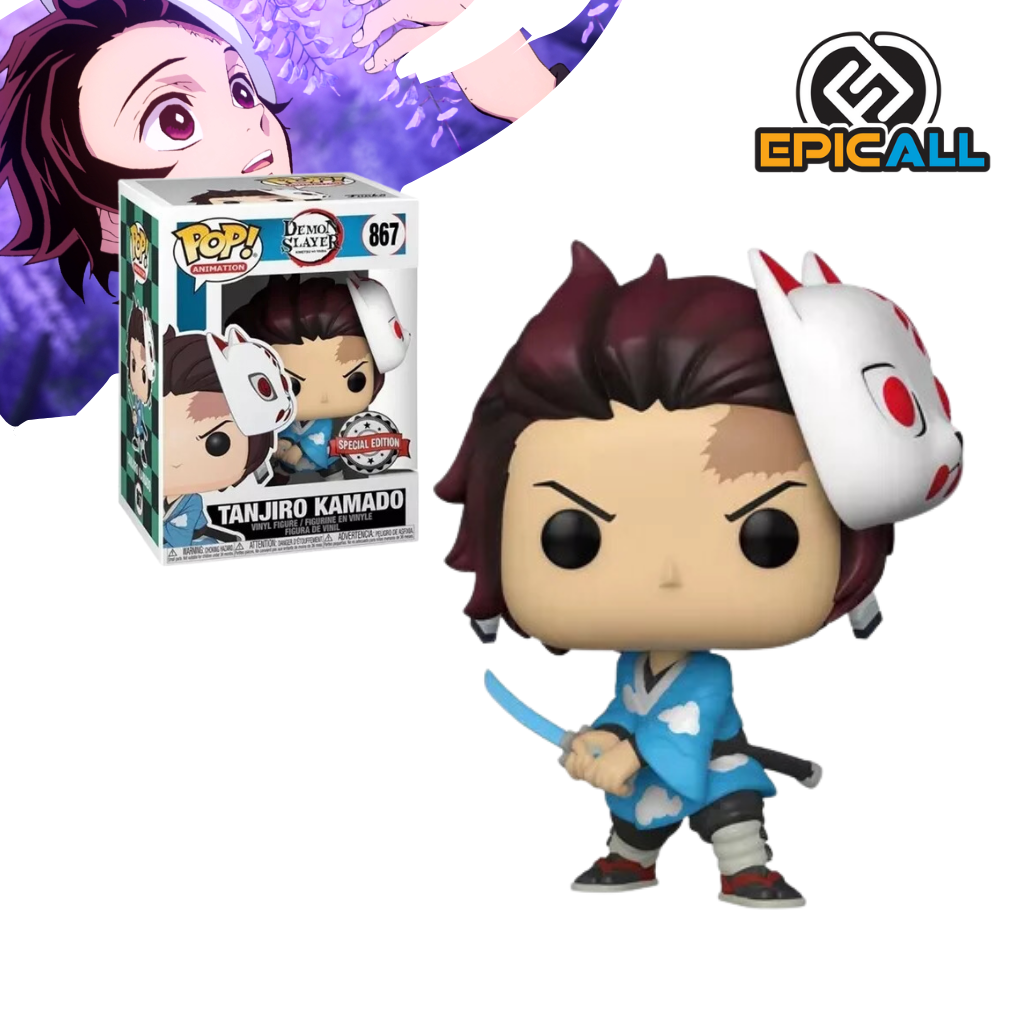 Foto de Funko Pop! Demon Slayer - Tanjiro W/ Mask #867 "SE"