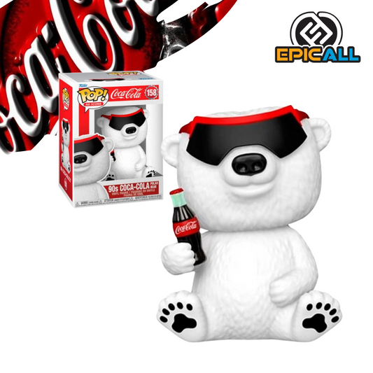 Figura Funko Pop Tamaño Regular del  Oso Coca-cola #158