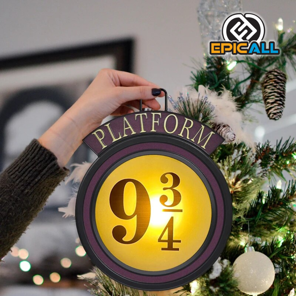 Lampara decorativa del Anden 9 3/4 - Harry Potter