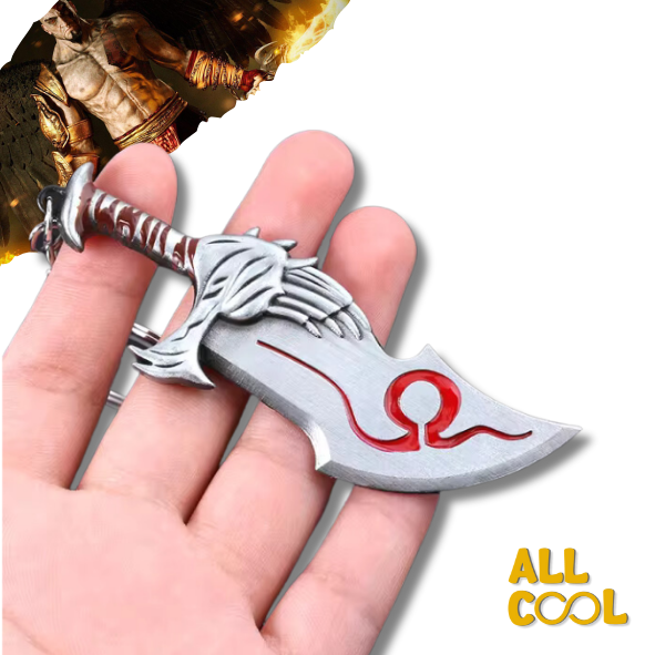 Llavero de acero Daga del Caos de Kratos - God of War
