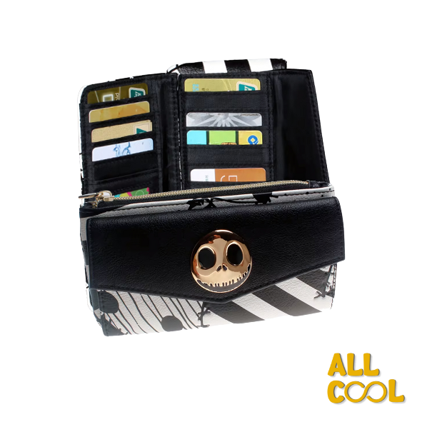 Monedero Jack Skellington - El Extraño Mundo de Jack | Cartera Nightmare Before Christmas