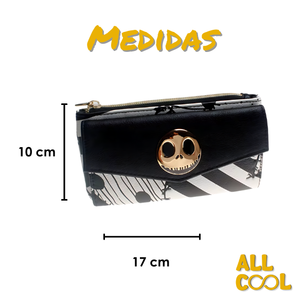Monedero Jack Skellington - El Extraño Mundo de Jack | Cartera Nightmare Before Christmas