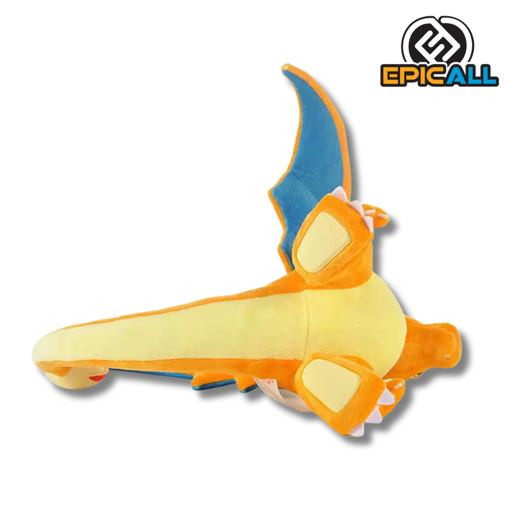 Vista por la parte de abajo del peluche.