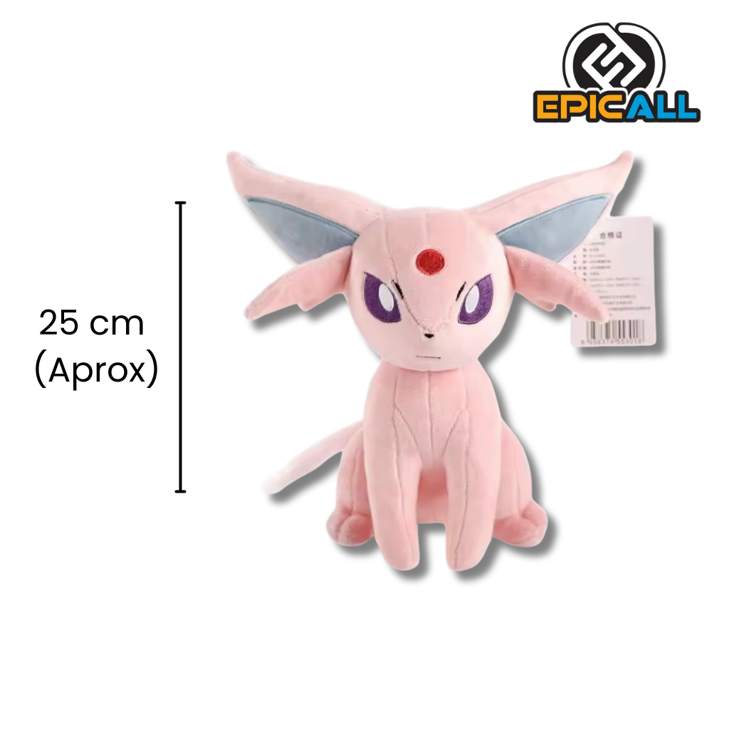 Medidas del peluche, 25cm de alto.