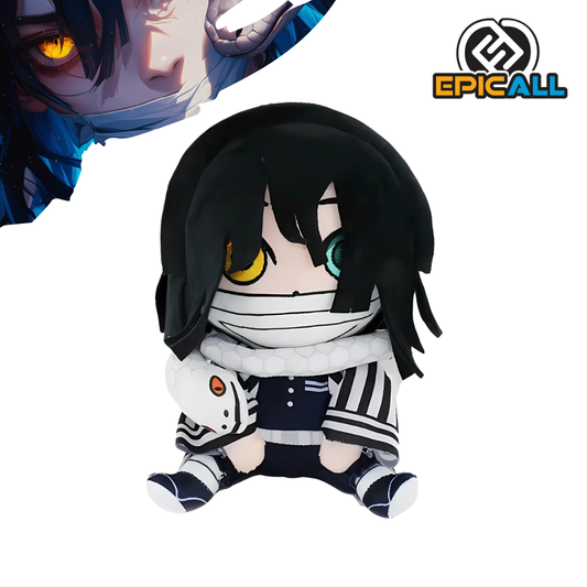 Peluche Obanai - Pilar de la Serpiente (20 cm) - Demon Slayer
