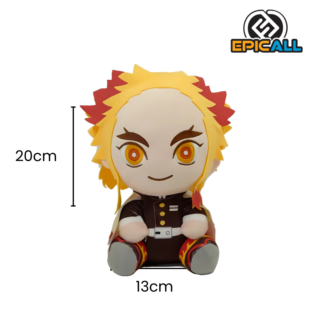 Peluche Rengoku - Pilar del Fuego (20 cm) - Demon Slayer