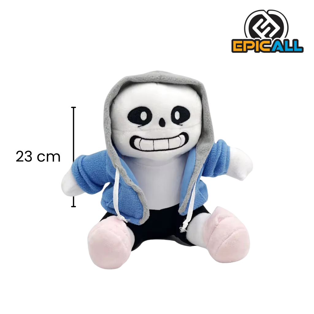 Medidas del peluche de Sans, 23cm