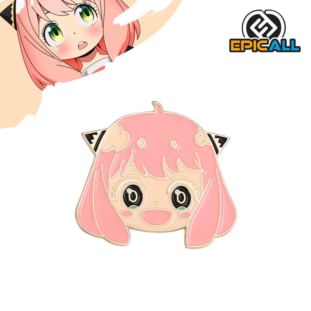 Pin Metalico Anya Sonriendo - Spy x Family #86